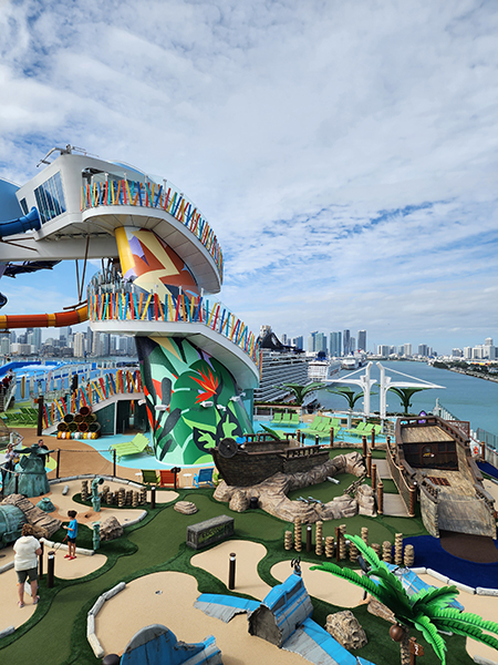 Icon of the Seas Thrill Island Neighborhood, photo by Curated Travel Collection