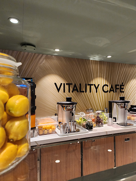 Vitality Cafe on Royal Caribbean's Icon of the Seas